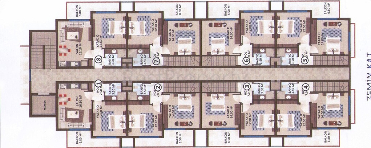 مشروع استثماري في كاستل - الانيا