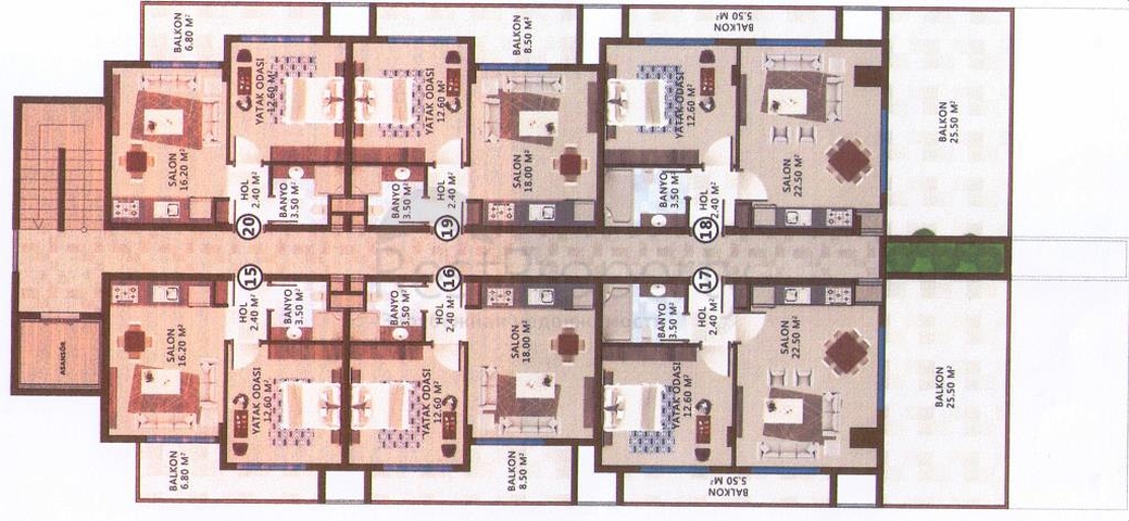 مشروع استثماري في كاستل - الانيا