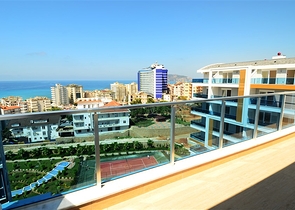 شقة دوبلكس باطلالة على البحر في توسمور - الانيا