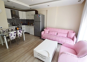 شقة مفروشة في منطقة كونيالتي - أنطاليا