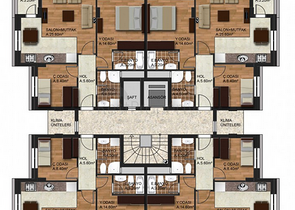 مشروع جديد باطلالة رائعة في انطاليا