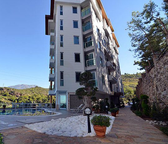 شقة غرفتين و صالة باطلالة على البحر في كارجيجاك - الانيا