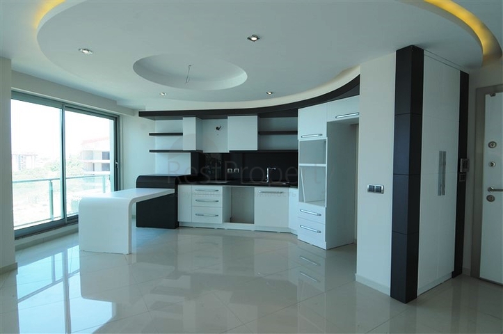 شقة غرفتين و صالة باطلالة على البحر في كارجيجاك - الانيا