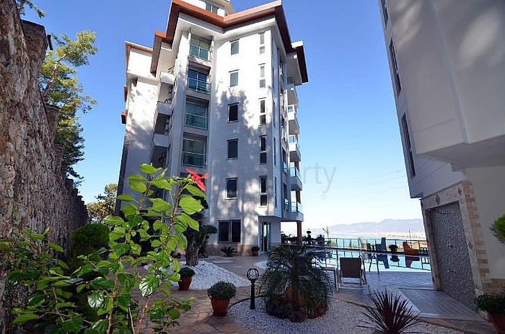 شقة غرفتين و صالة باطلالة على البحر في كارجيجاك - الانيا