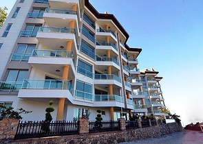 شقة غرفتين و صالة باطلالة على البحر في كارجيجاك - الانيا