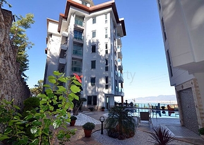 شقة غرفتين و صالة باطلالة على البحر في كارجيجاك - الانيا