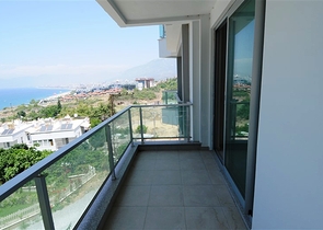 شقة غرفتين و صالة باطلالة على البحر في كارجيجاك - الانيا