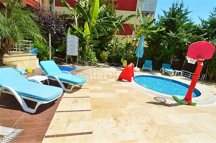 شقة غرفتين و صالة على مقربة من شاطئ لارا - انطاليا