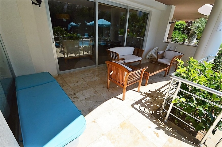 شقة غرفتين و صالة على مقربة من شاطئ لارا - انطاليا