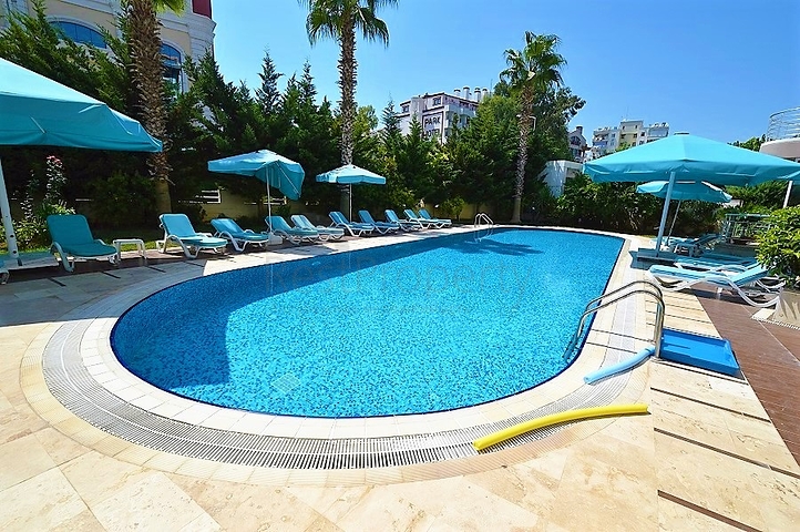 شقة غرفتين و صالة على مقربة من شاطئ لارا - انطاليا