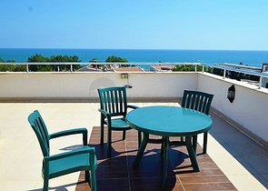 شقة غرفتين و صالة على مقربة من شاطئ لارا - انطاليا