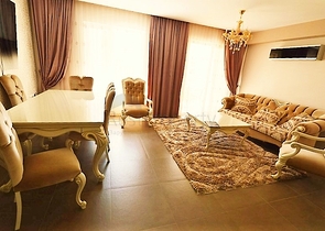 شقة غرفتين و صالة على مقربة من شاطئ لارا - انطاليا