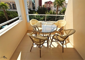 شقة غرفتين و صالة على مقربة من شاطئ لارا - انطاليا