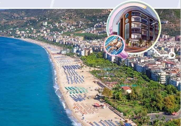 شقة 1+1 في مركز الانيا