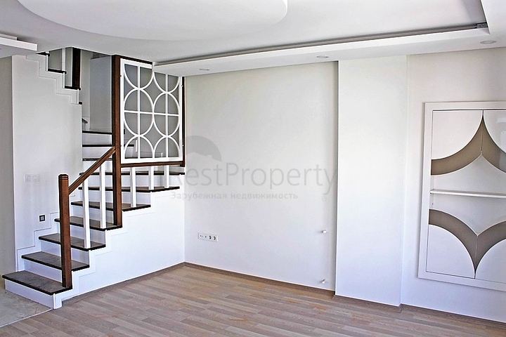 شقة بينتهاوس ثلاث غرف و صالة في لارا انطاليا