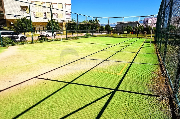 شقة باطلالة بحرية للبيع في ليمان,كونيالتي,انطاليا