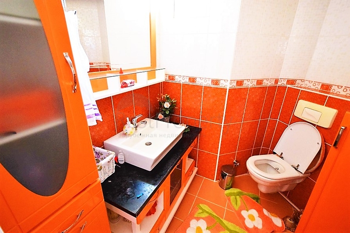 شقة باطلالة بحرية للبيع في ليمان,كونيالتي,انطاليا