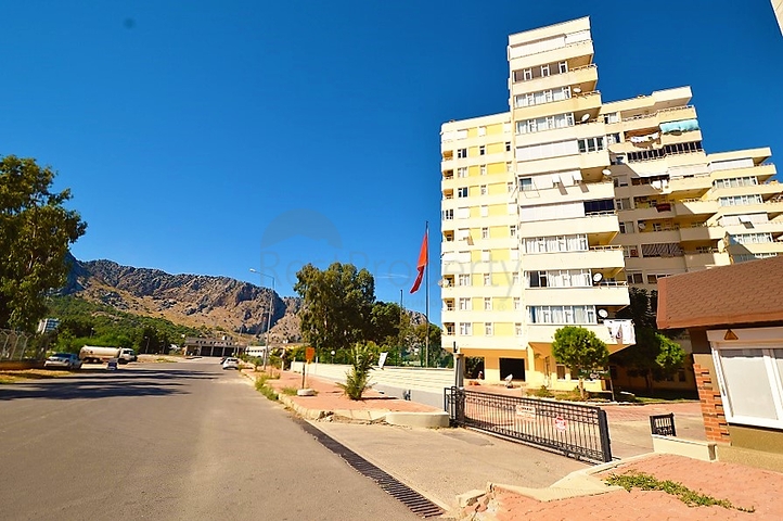 شقة باطلالة بحرية للبيع في ليمان,كونيالتي,انطاليا