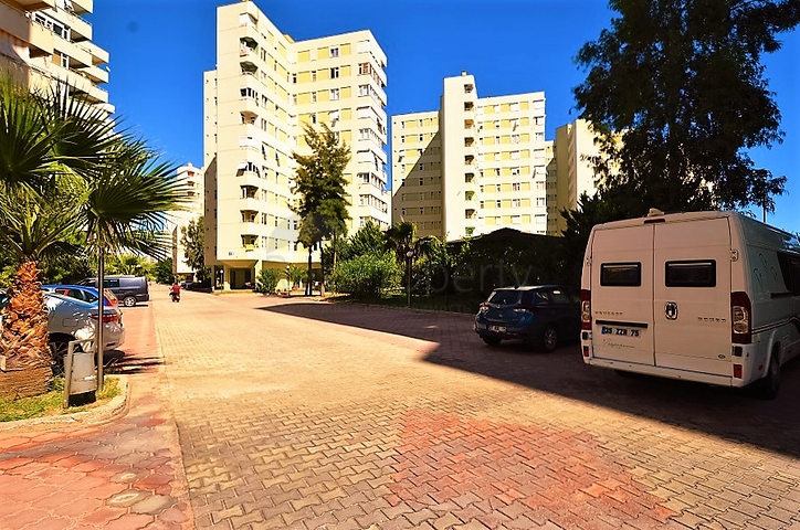 شقة باطلالة بحرية للبيع في ليمان,كونيالتي,انطاليا