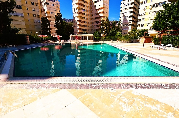 شقة باطلالة بحرية للبيع في ليمان,كونيالتي,انطاليا