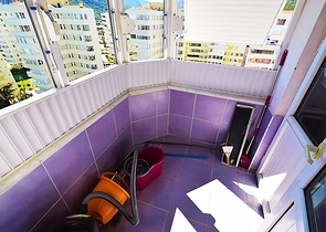 شقة باطلالة بحرية للبيع في ليمان,كونيالتي,انطاليا