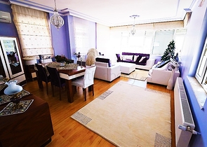 شقة باطلالة بحرية للبيع في ليمان,كونيالتي,انطاليا