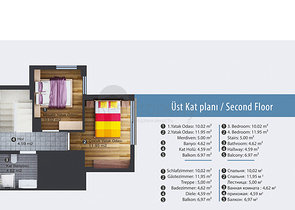 فيلات فاخرة بأربع غرف نوم للبيع في انطاليا , كيمير
