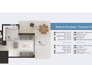 فيلات فاخرة بأربع غرف نوم للبيع في انطاليا , كيمير