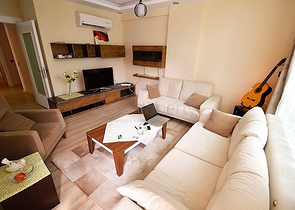 شقة رائعة بغرفتي نوم مؤثثة بالكامل في كونيالتي , انطاليا