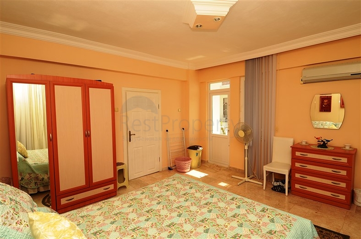 دوبلكس بغرفتين مع إطلالة على البحر في دميرتاش