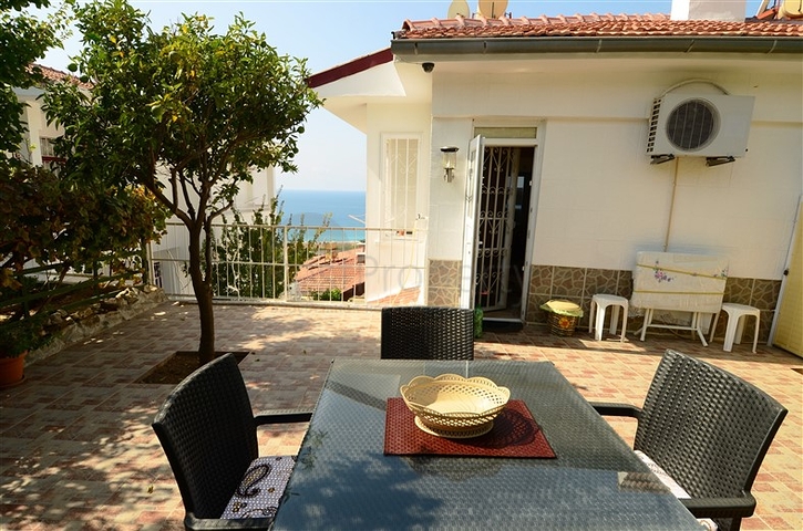 دوبلكس بغرفتين مع إطلالة على البحر في دميرتاش