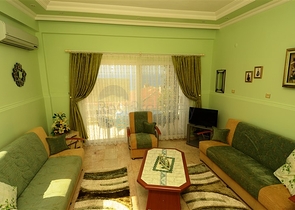 دوبلكس بغرفتين مع إطلالة على البحر في دميرتاش