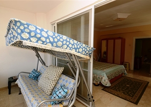 دوبلكس بغرفتين مع إطلالة على البحر في دميرتاش