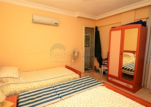 دوبلكس بغرفتين مع إطلالة على البحر في دميرتاش