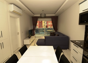 شقة بغرفة نوم واحدة ضمن مجمع فاخر في ماهموت لار