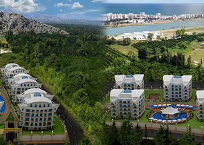 شقة مفروشة في مجمع مميزز في انطاليا