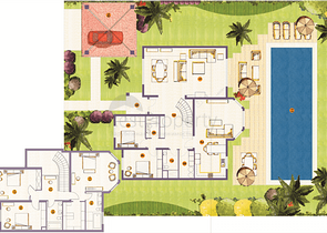 فيلات فاخرة في مجمع مميز