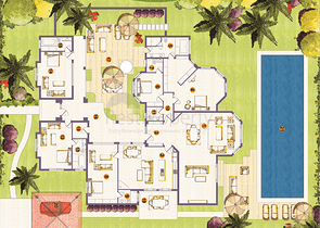 فيلات فاخرة في مجمع مميز