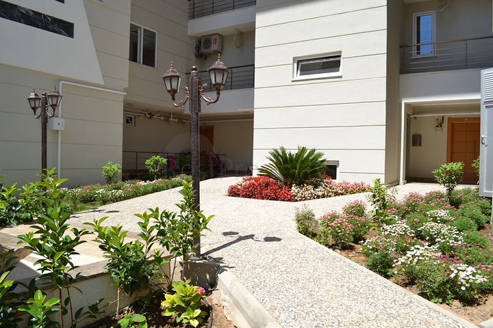 شقة بغرفة نوم واحدة مزودة بنظام تدفئة الغاز في انطاليا