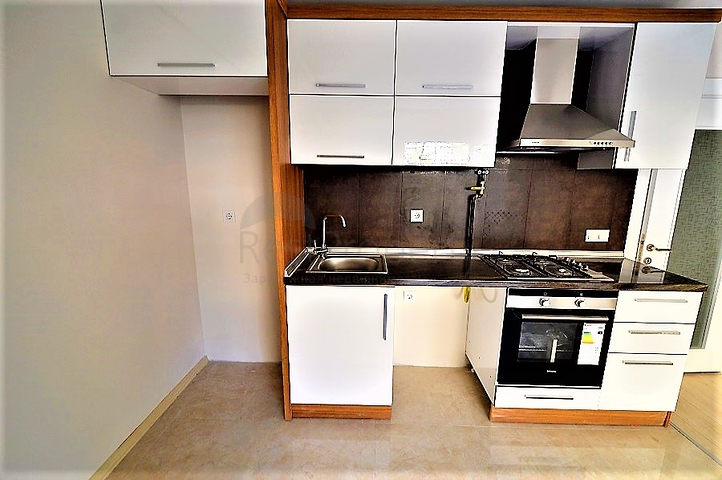 شقة بغرفة نوم واحدة مزودة بنظام تدفئة الغاز في انطاليا