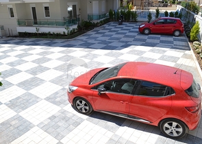 شقة بغرفة نوم واحدة مزودة بنظام تدفئة الغاز في انطاليا