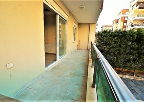 شقة بغرفة نوم واحدة مزودة بنظام تدفئة الغاز في انطاليا