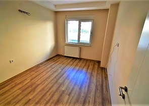 شقة بغرفة نوم واحدة مزودة بنظام تدفئة الغاز في انطاليا