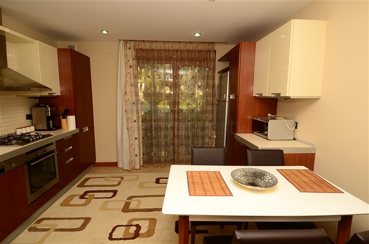 شقة مع حديقة للايجار