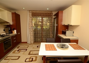 شقة مع حديقة للايجار