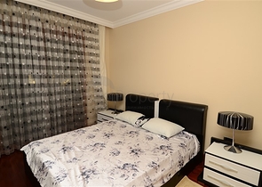 شقة مع حديقة للايجار