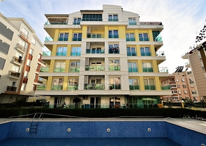 شقة مفروشة بغرفتي نوم في ليمان / انطاليا