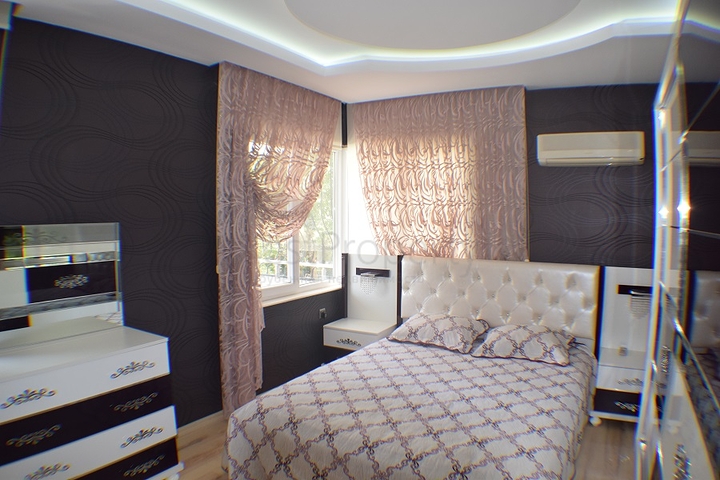 شقة مفروشة بثلاث غرف نوم في كونيالتي / انطاليا تبعد 150 مترعن الشاطئ 