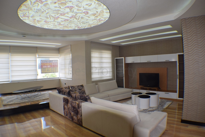 شقة مفروشة بثلاث غرف نوم في كونيالتي / انطاليا تبعد 150 مترعن الشاطئ 