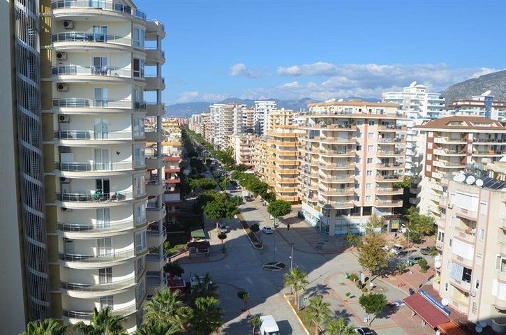 شقة واسعة باطلالات بحرية في ألانيا